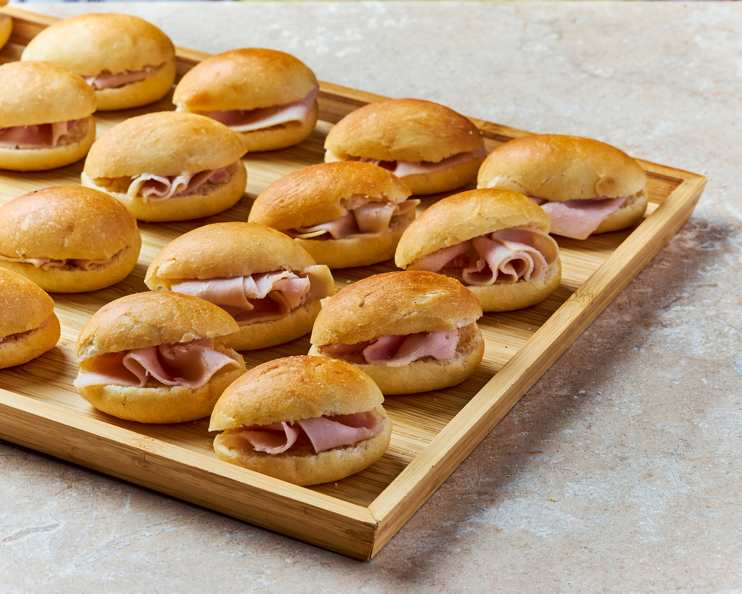Mini sandwichs gourmands