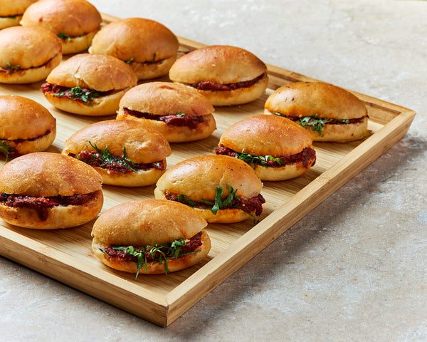 Mini sandwichs gourmands
