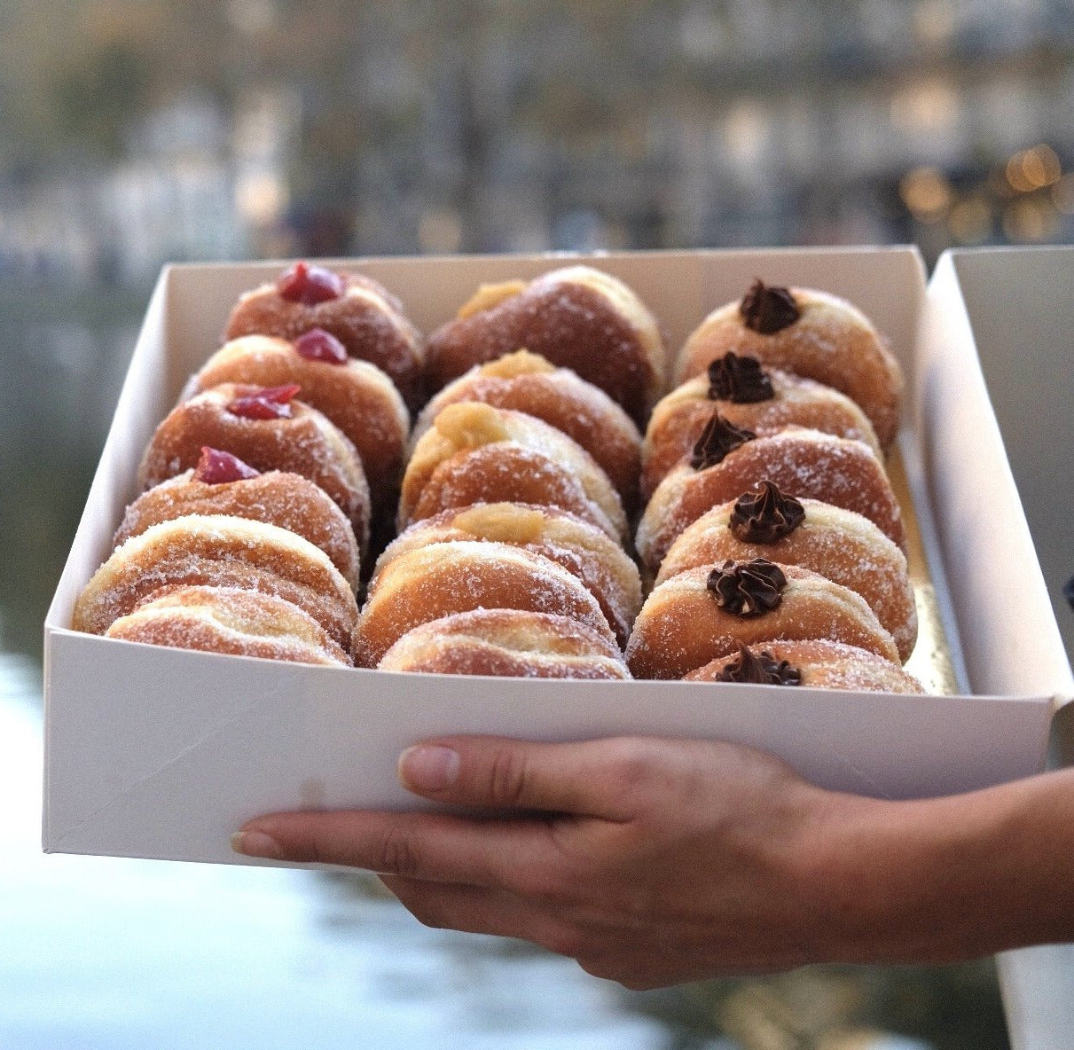 Sufganiyots de Hanouka parves 🍩