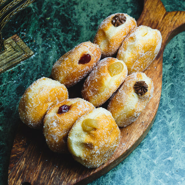 Sufganiyots de Hanouka parves 🍩